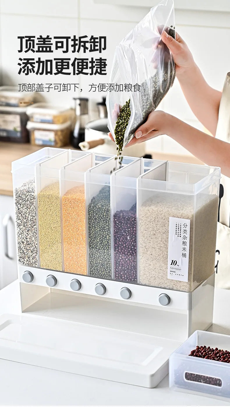 Food container storage box