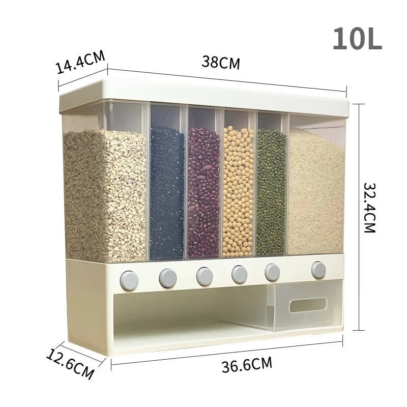 Food container storage box