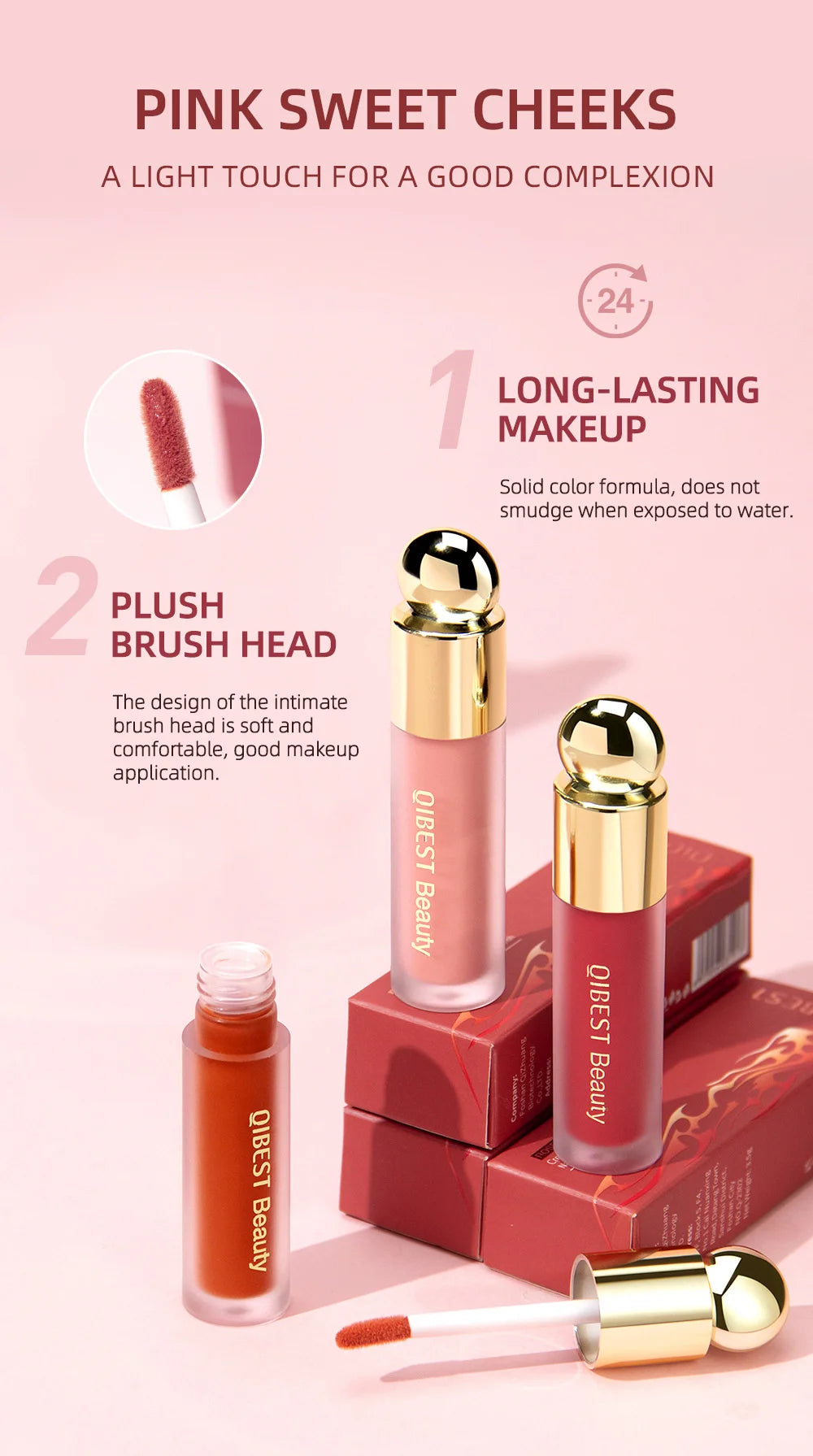 Face Makeup Liquid Blush