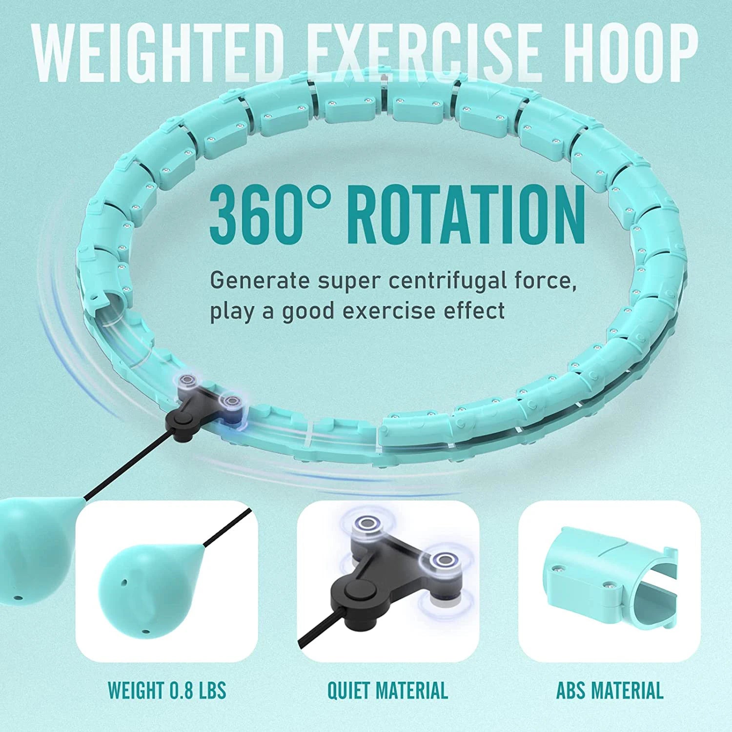 Weighted Fitness Circle Hoops