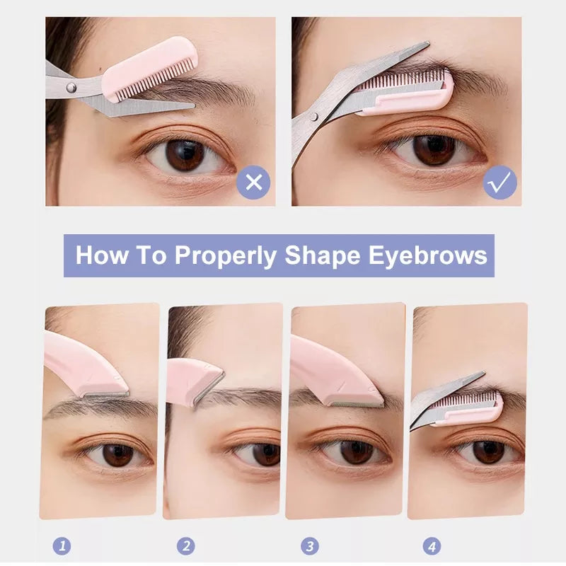 Eyebrow Trimming Knife