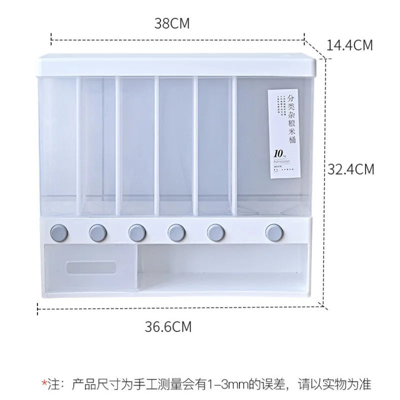 Food container storage box